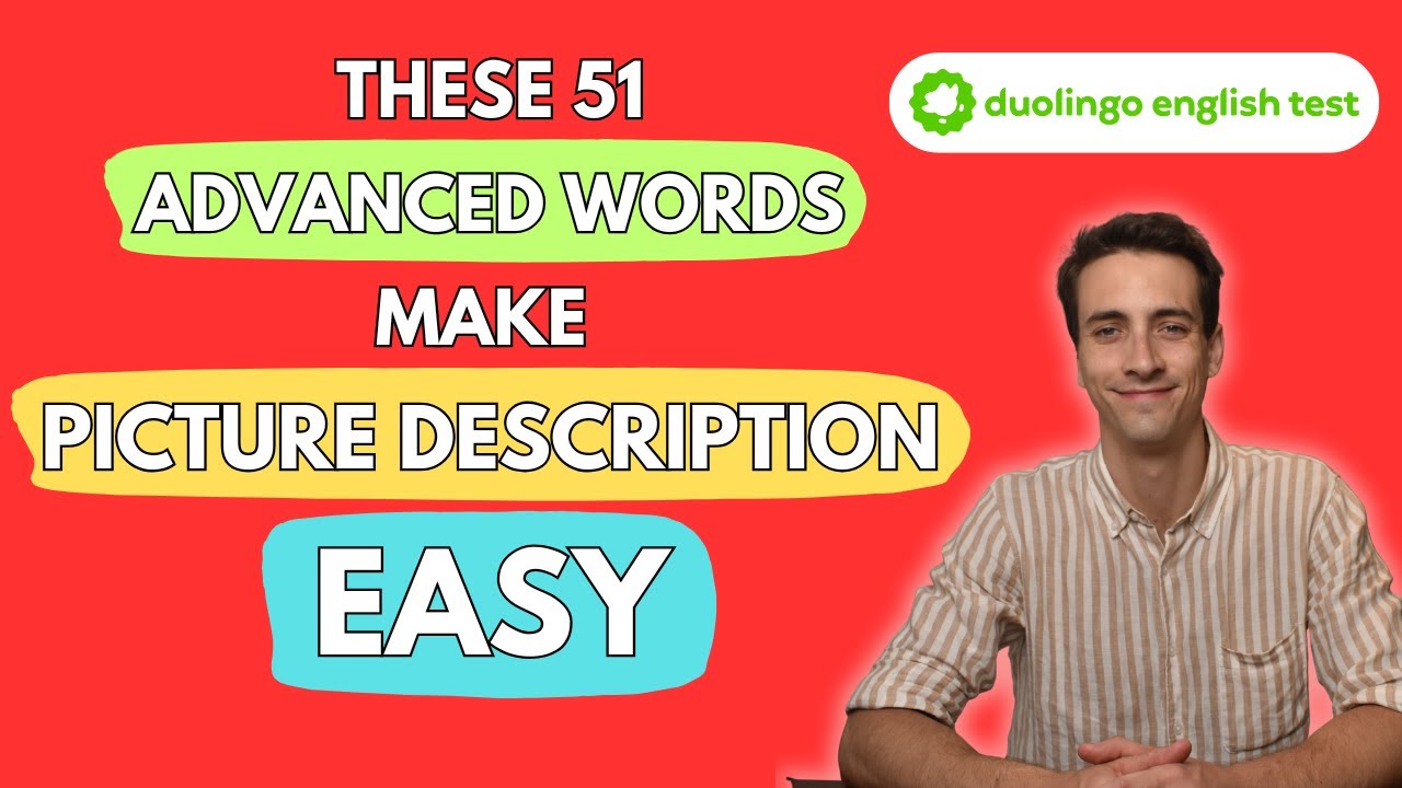 How to Describe Nature - Write About the Photo | Speak About the Photo - Duolingo English Test