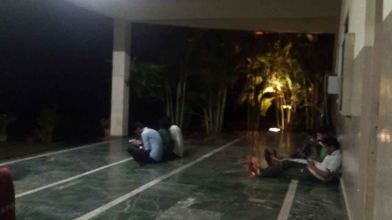 Hmsit wifi campus at night