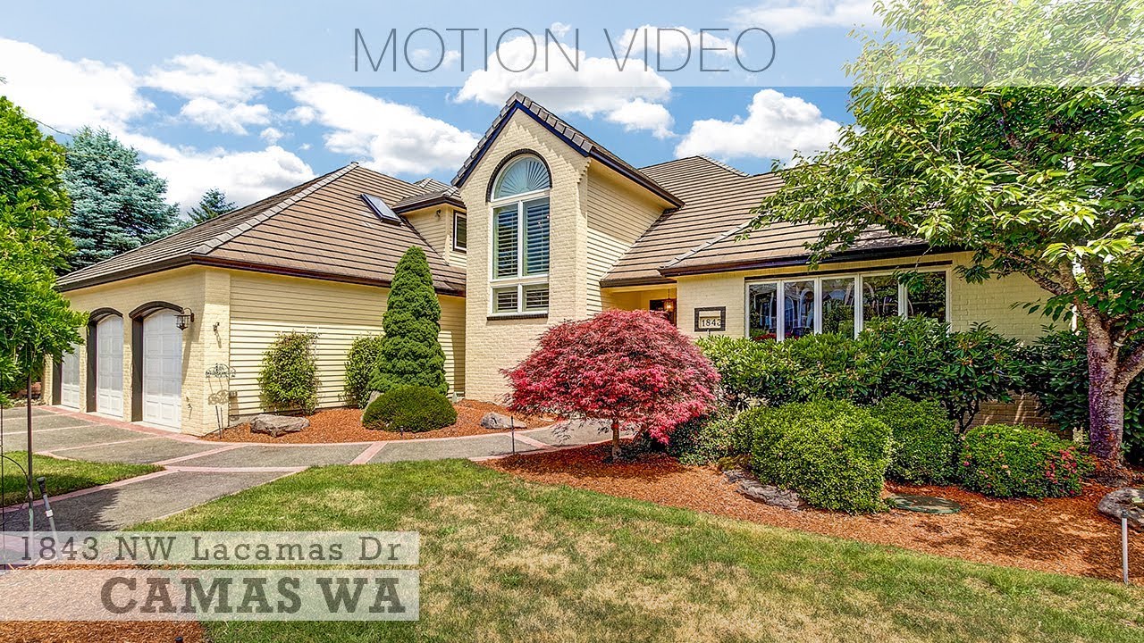 Oregon Real Estate Video Tour - 1843 NW Lacamas Drive, Camas WA 98607