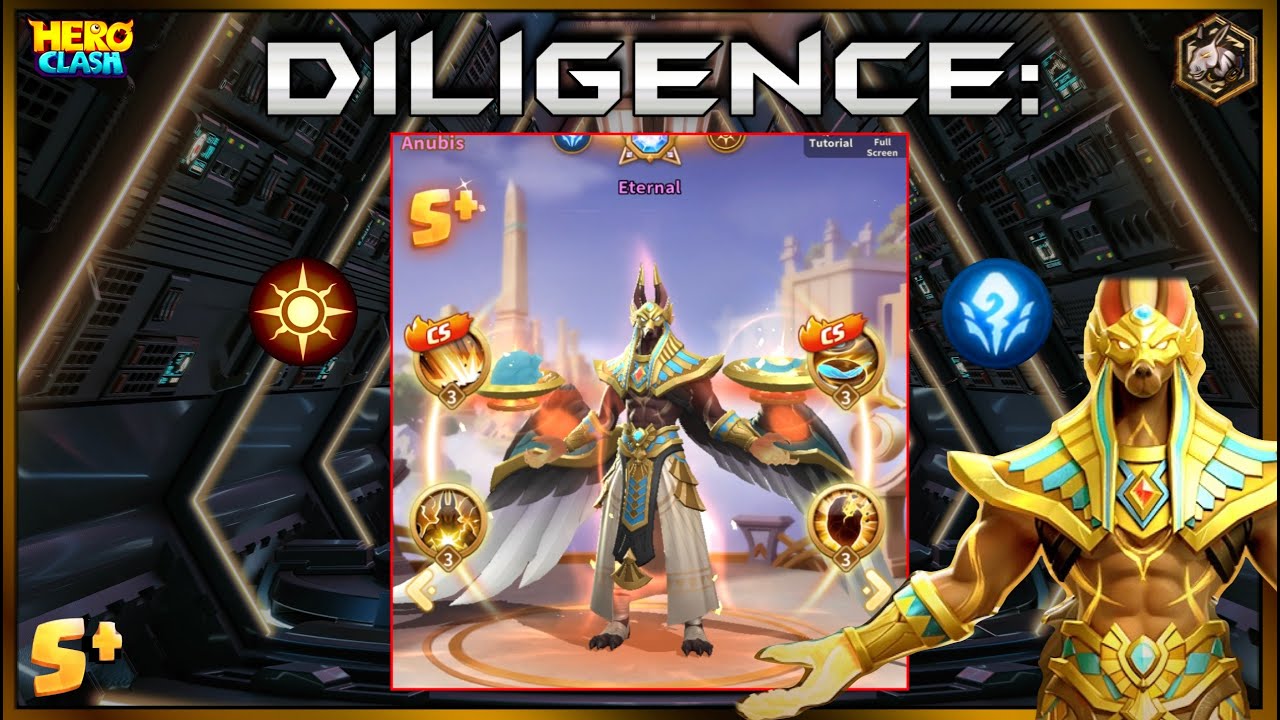 The New Event Hero Anubis! | Diligence. (Hero coming end of March 2025)