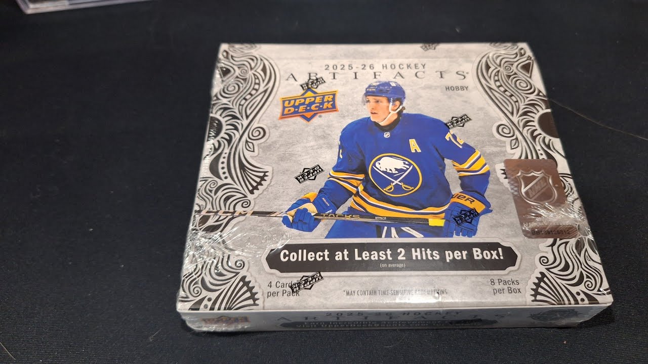 2025-26 UD Artifacts Hockey Hobby Box #1 