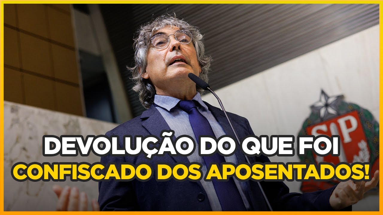 🚨 DEVOLUÇÃO JÁ do confisco das aposentadorias!