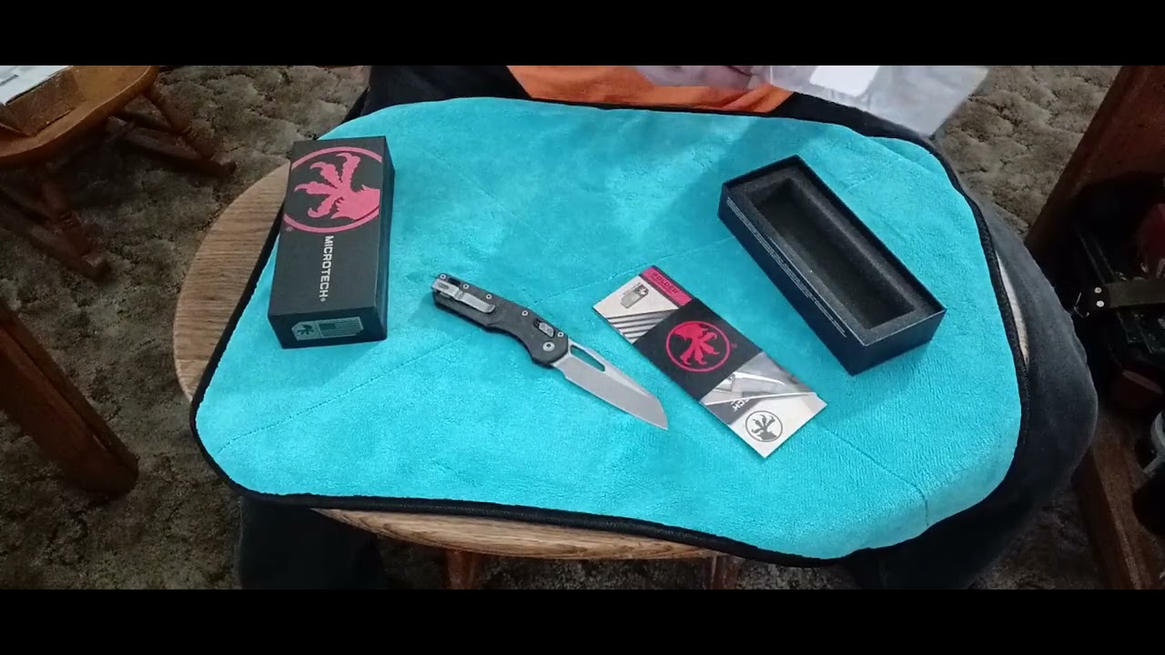 Stiletto's New Microtech MSI RAM-LOK Black G10 Two Tone M390MK 210-1 FLGTBK