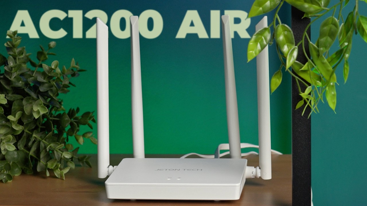 Jeton Tech AC1200 Air – лучший бюджетный роутер для квартиры?