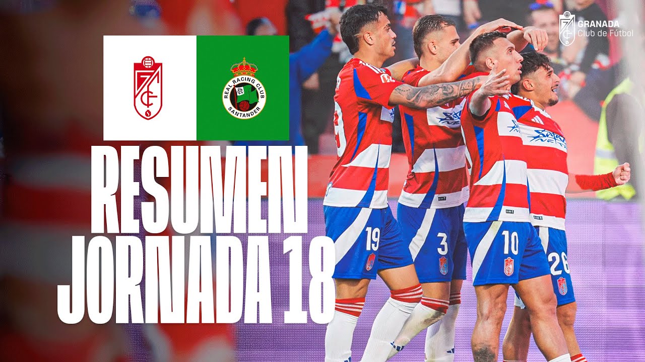GRANADA CF 3-0 RACING DE SANTANDER | RESUMEN