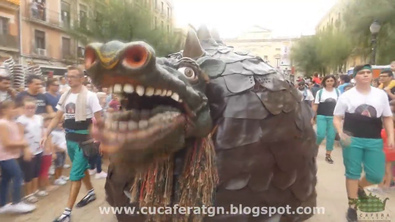 Cucafera de Tarragona a la Process&oacute; 2019 de Santa Tecla Tarragona