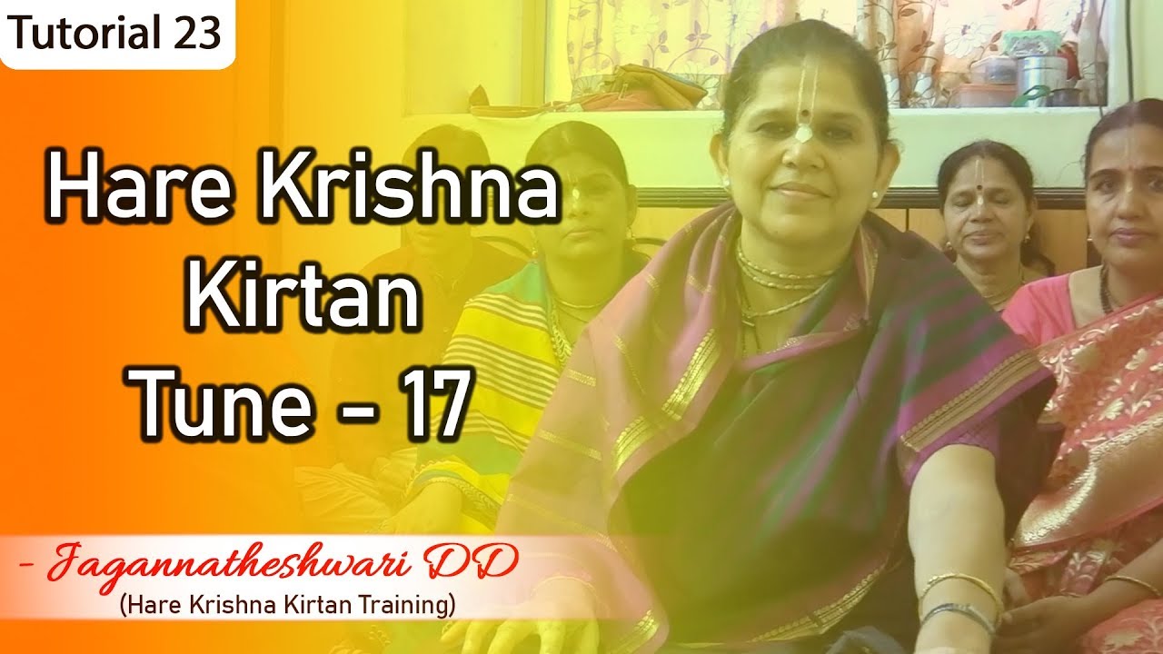 Kirtan Tune -17| Jahnvi Harrison dd|  Hare Krishna Kirtan Training | Harmonium | Jagannatheshwari DD