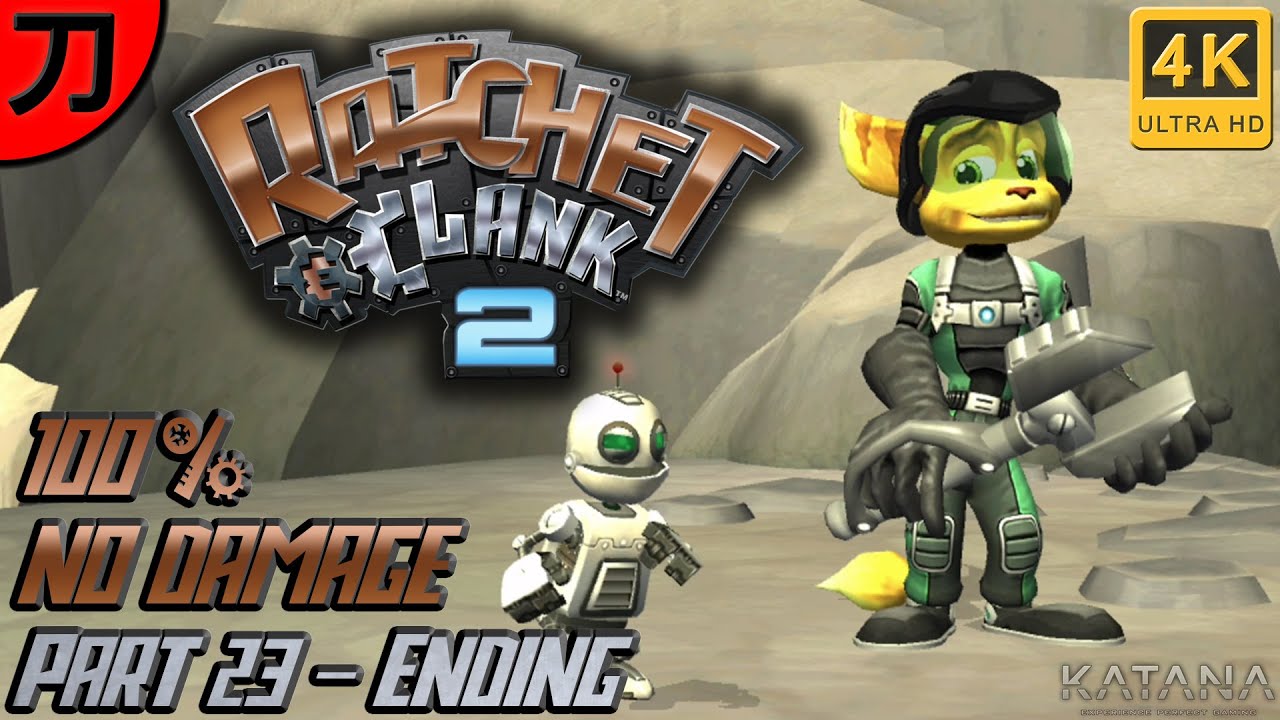 Ratchet & Clank 2 100% Walkthrough | Part 23 | No Damage | Yeedil [Ending]