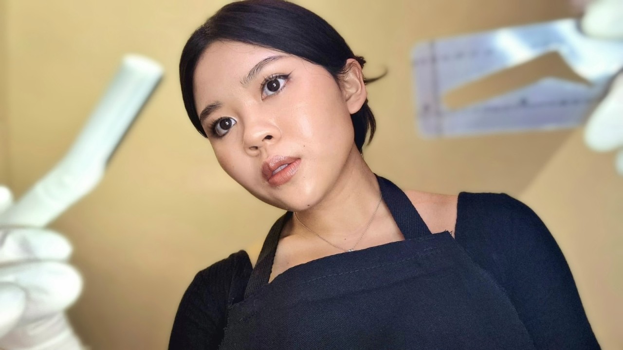 ASMR Thai Microblading Your Eyebrows ✍️ช่างสักคิ้วให้คุณครั้งแรก