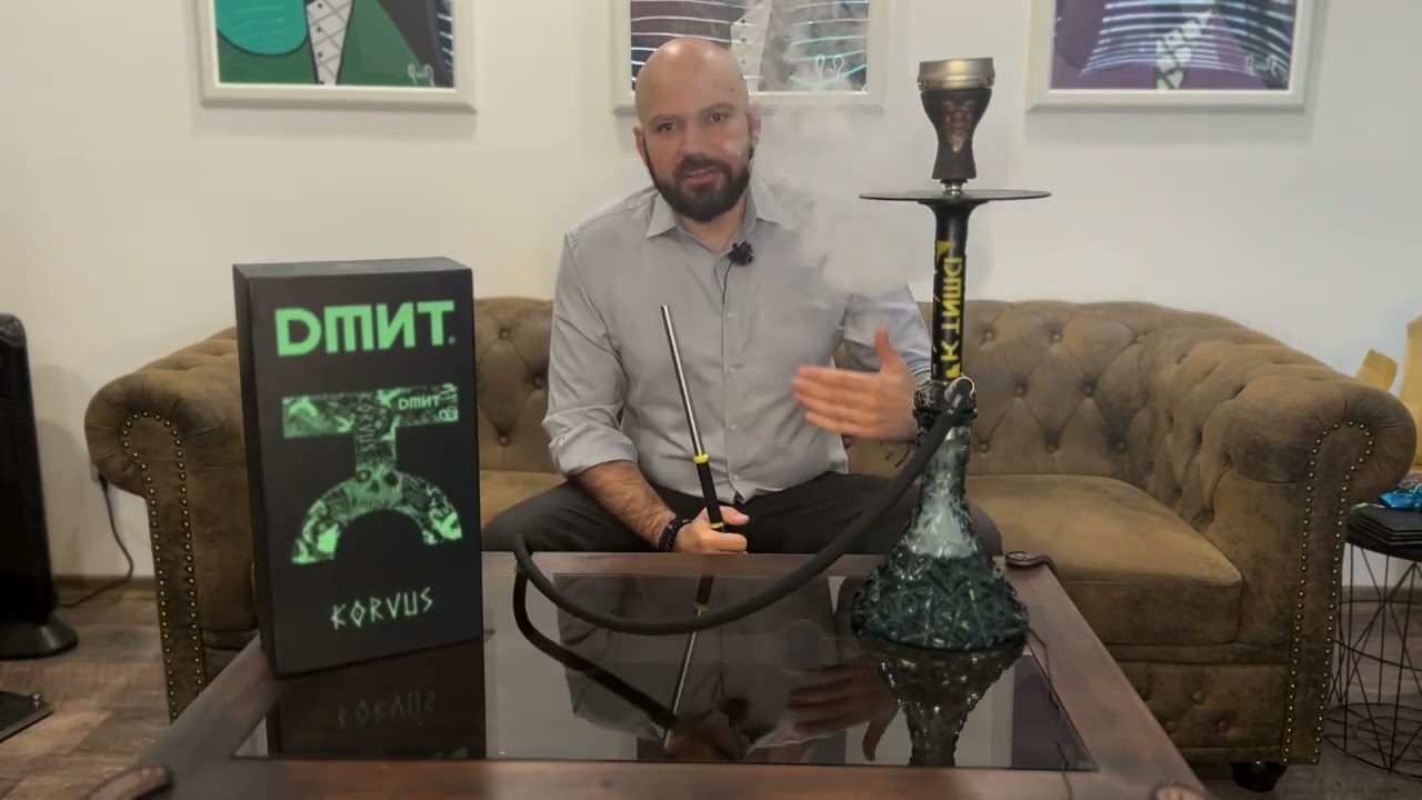 Review Sessions - Vodní dýmka DMNT Korvus
