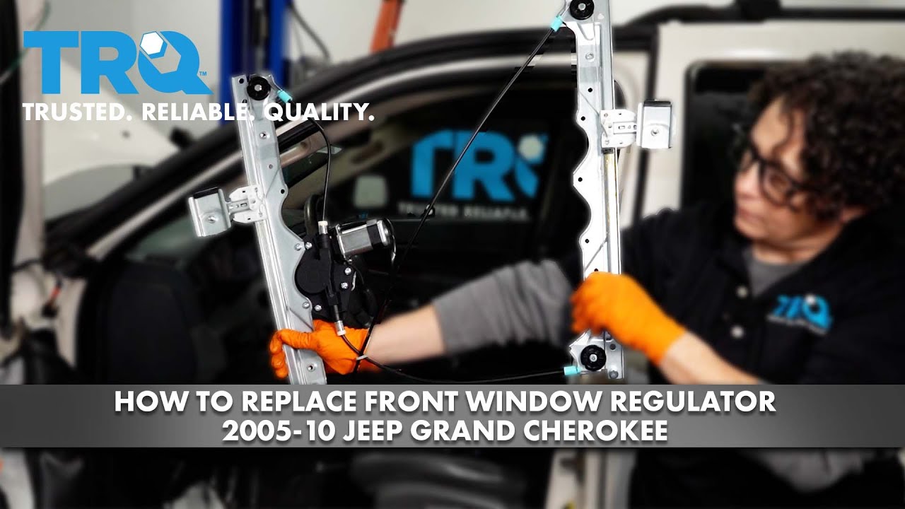 How to Replace Front Window Regulator 2005-10 Jeep Grand Cherokee
