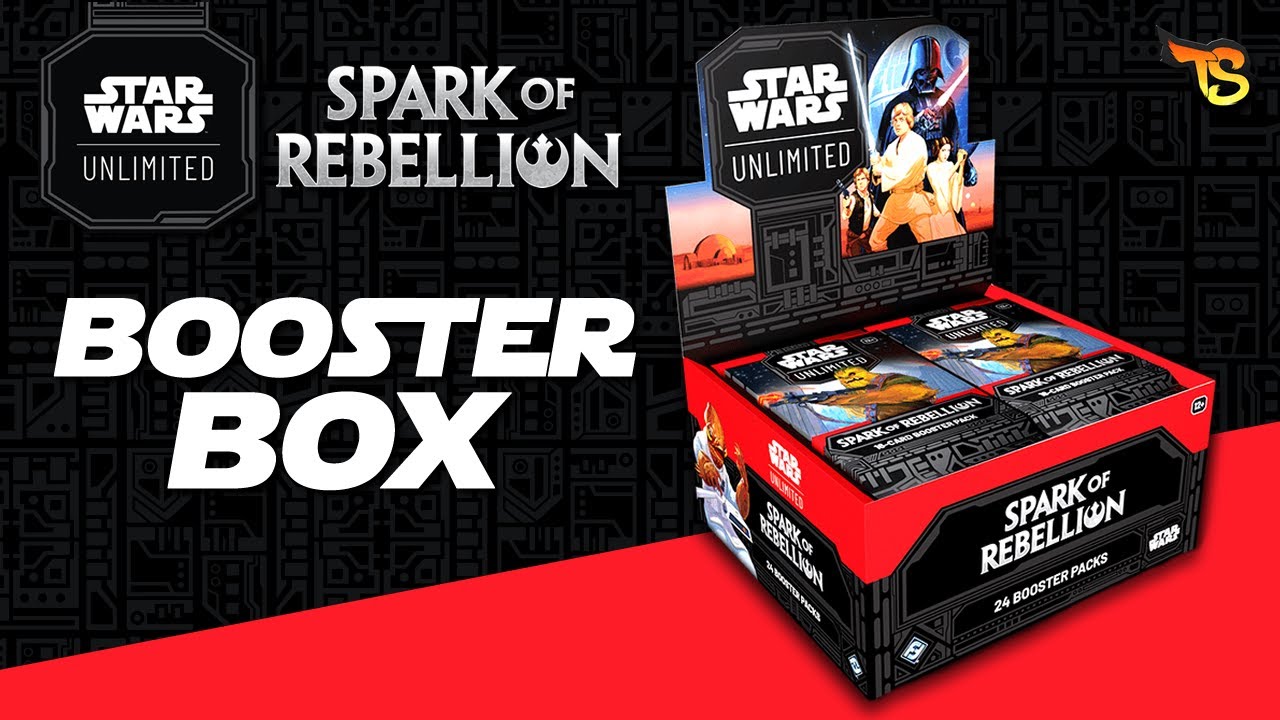 Unboxing Booster Box de Star Wars Unlimited - Spark of Rebellion