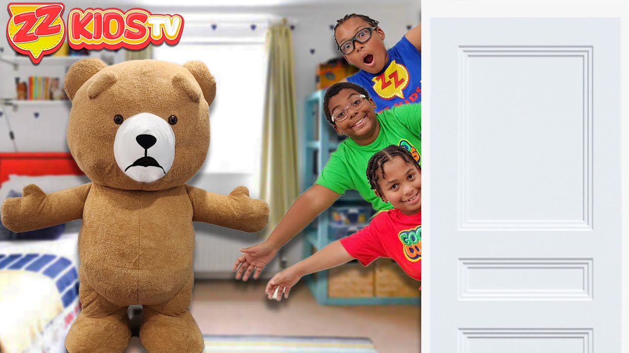Don’t Get Caught By Teddy Dude!  ZZ Kids TV Game Show