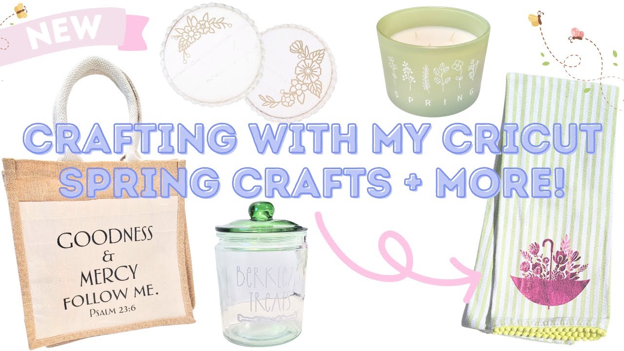 Весенние поделки Cricut своими руками и многое другое! Проекты Cricut