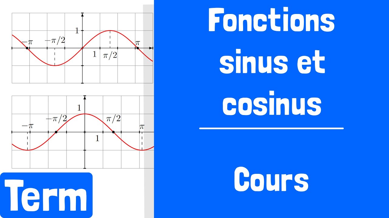 Cours : Étude des fonctions sinus et cosinus