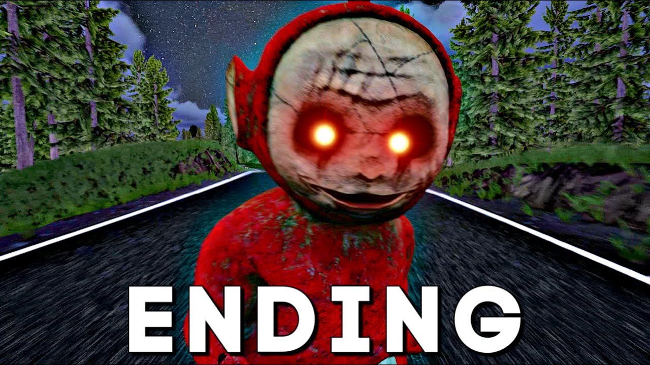 Slendertubbies THE WOODS - Full Walkthrough Gameplay (SHORT HORROR GAME)