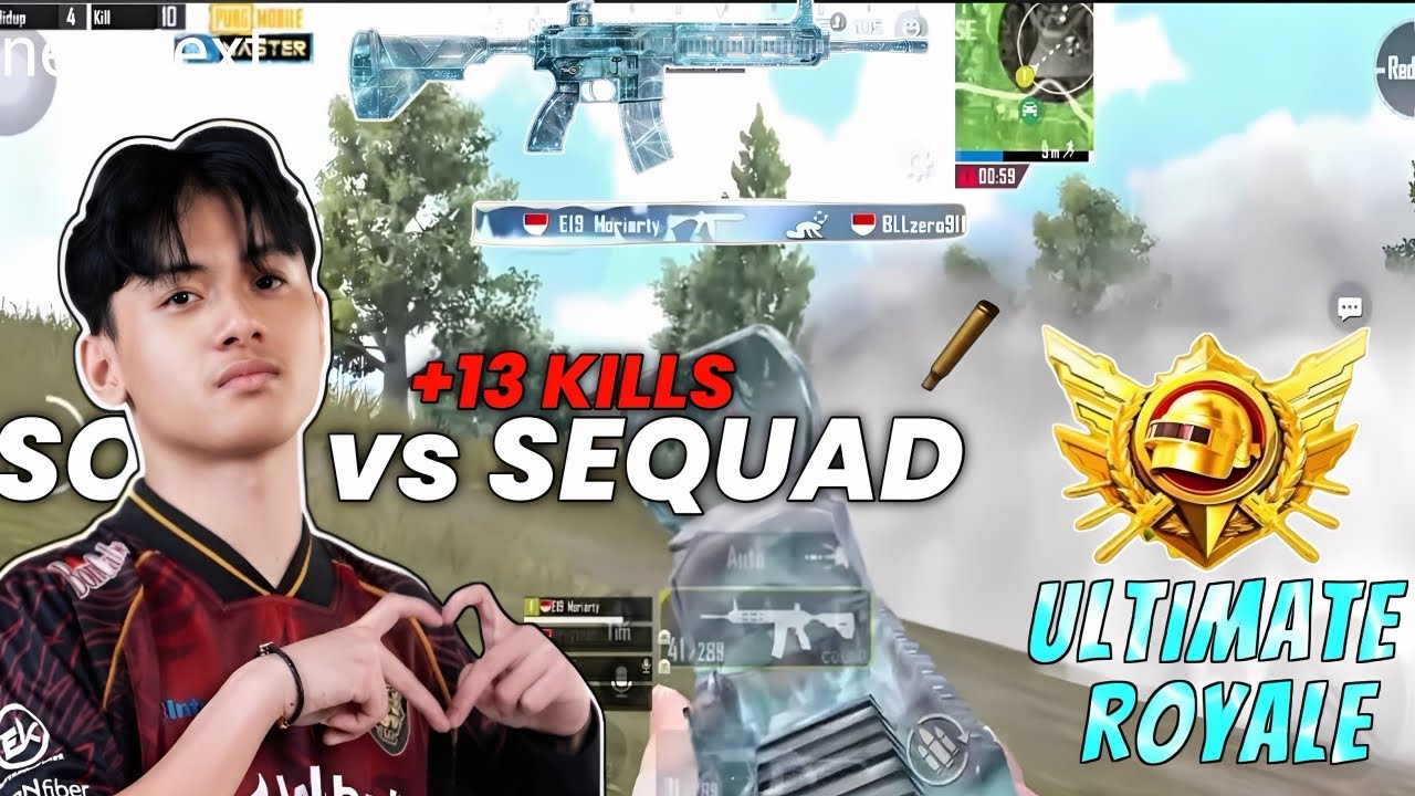 DI TINGGAL SOLO SQUAD MASIH BISA CHICKEN??