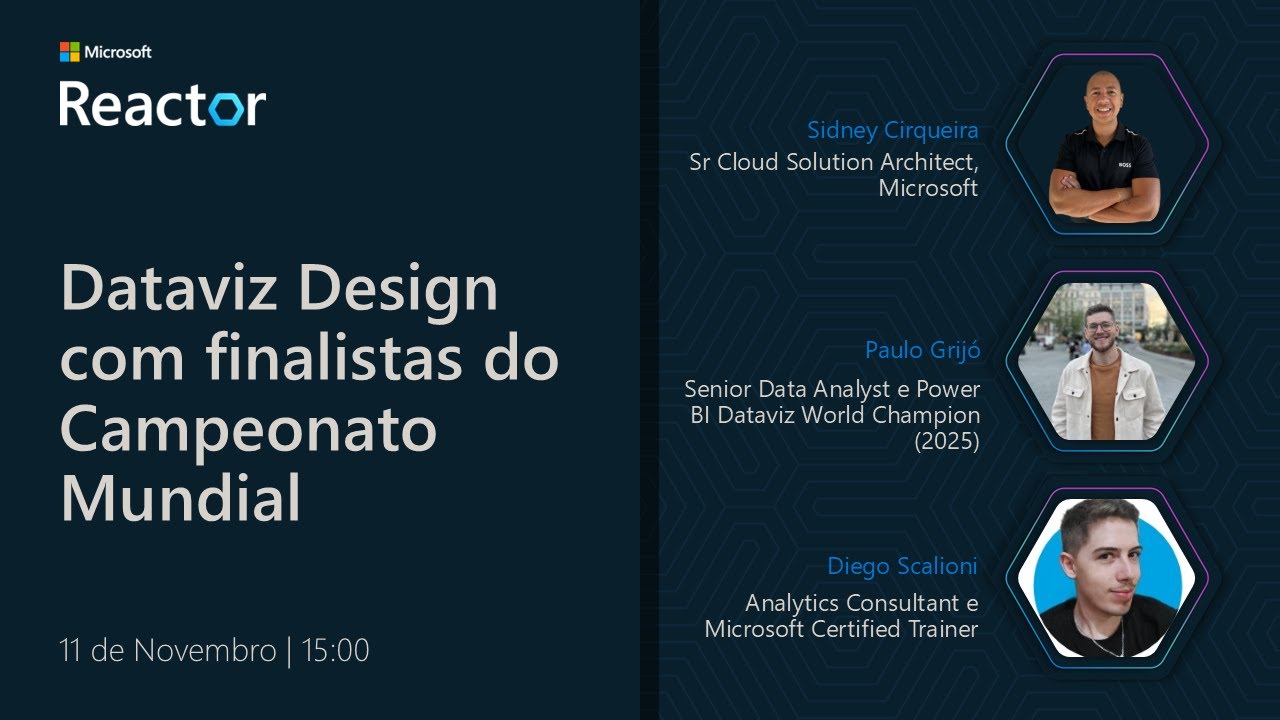 Dataviz Design com finalistas do Campeonato Mundial
