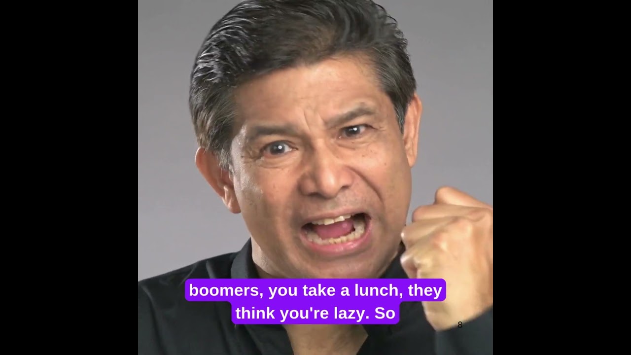 Millennials are stuck in the middle. #motivation #corporatespeaker #mindset