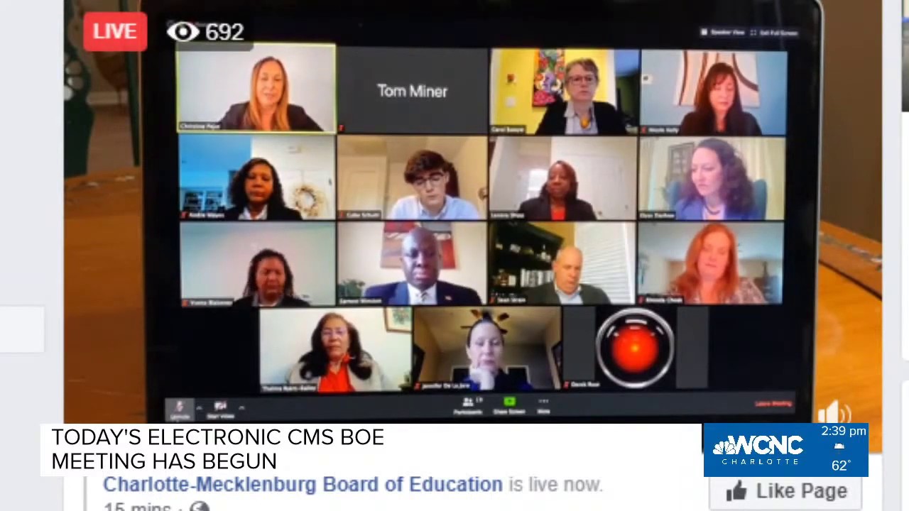 Charlotte schools emergency Board of Education meeting