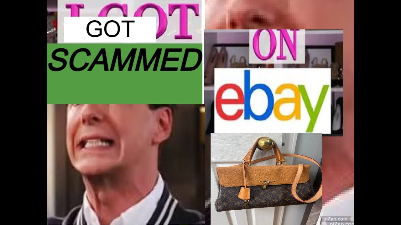 SCAMMED on eBAY LOUIS VUITTON HANDBAG |  YOU WON'T BELIEVE THIS | R E B E C C A  B A R T O N