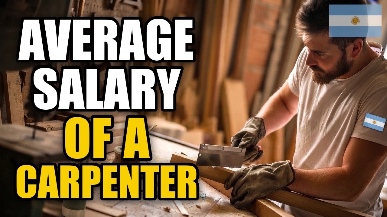 Carpenter Salary in Argentina (Average Monthly Pay)