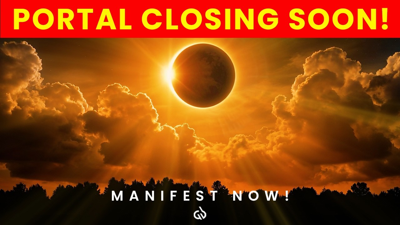 Solar Eclipse & New Moon Portal Closing Soon! Manifest NOW! ⚠️