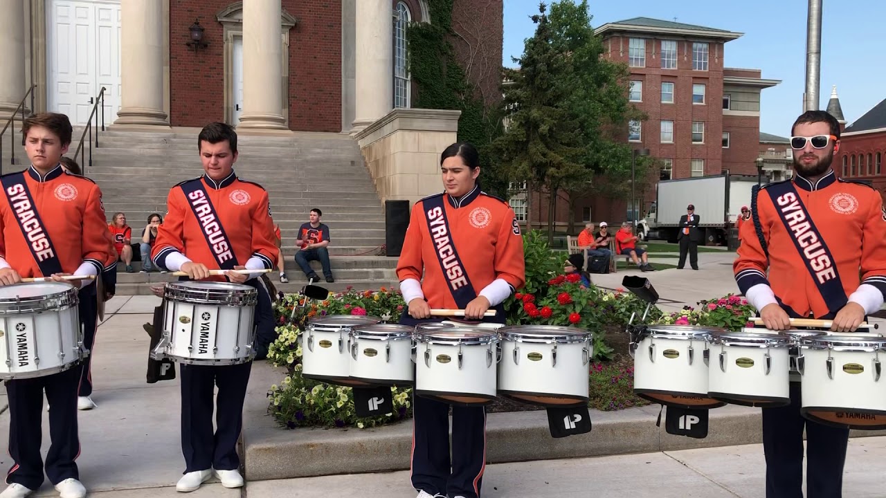 Drum Line: Syracuse University Marching Band — September 28, 2019