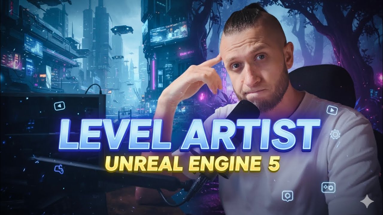 LEVEL ARTIST | Так, він просто зі смаком розкладає каміння в Unreal Engine 5