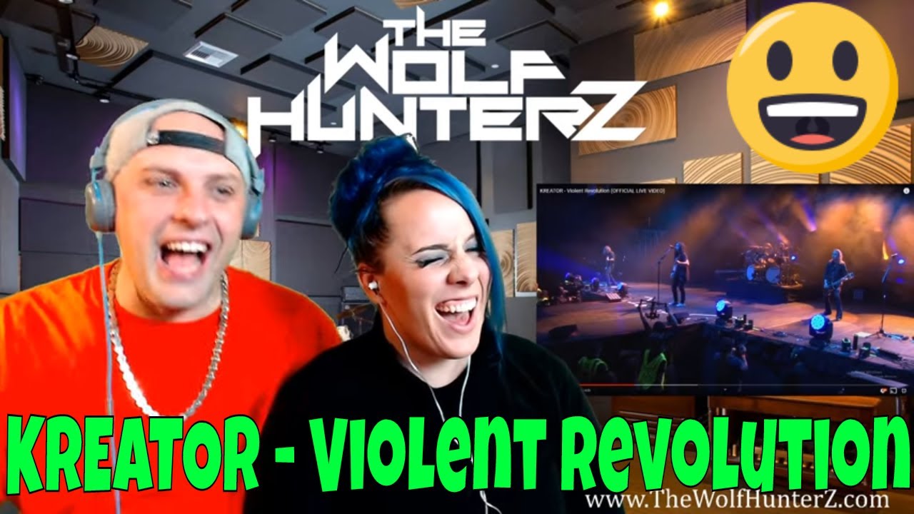 KREATOR - Violent Revolution (OFFICIAL LIVE VIDEO) THE WOLF HUNTERZ Reactions