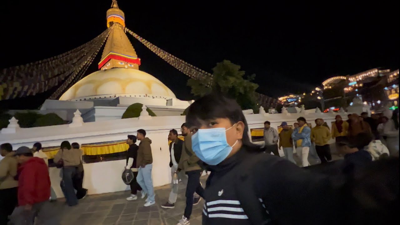 BOUDHANATH STUPA WALK AROUND | Percky Motovlogs (vlog #28)
