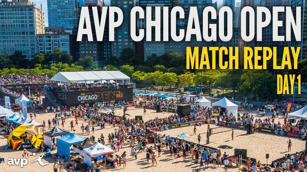 Allen/Lotman vs Benesh/Partain | 2024 AVP Chicago Open | Friday | Court 2