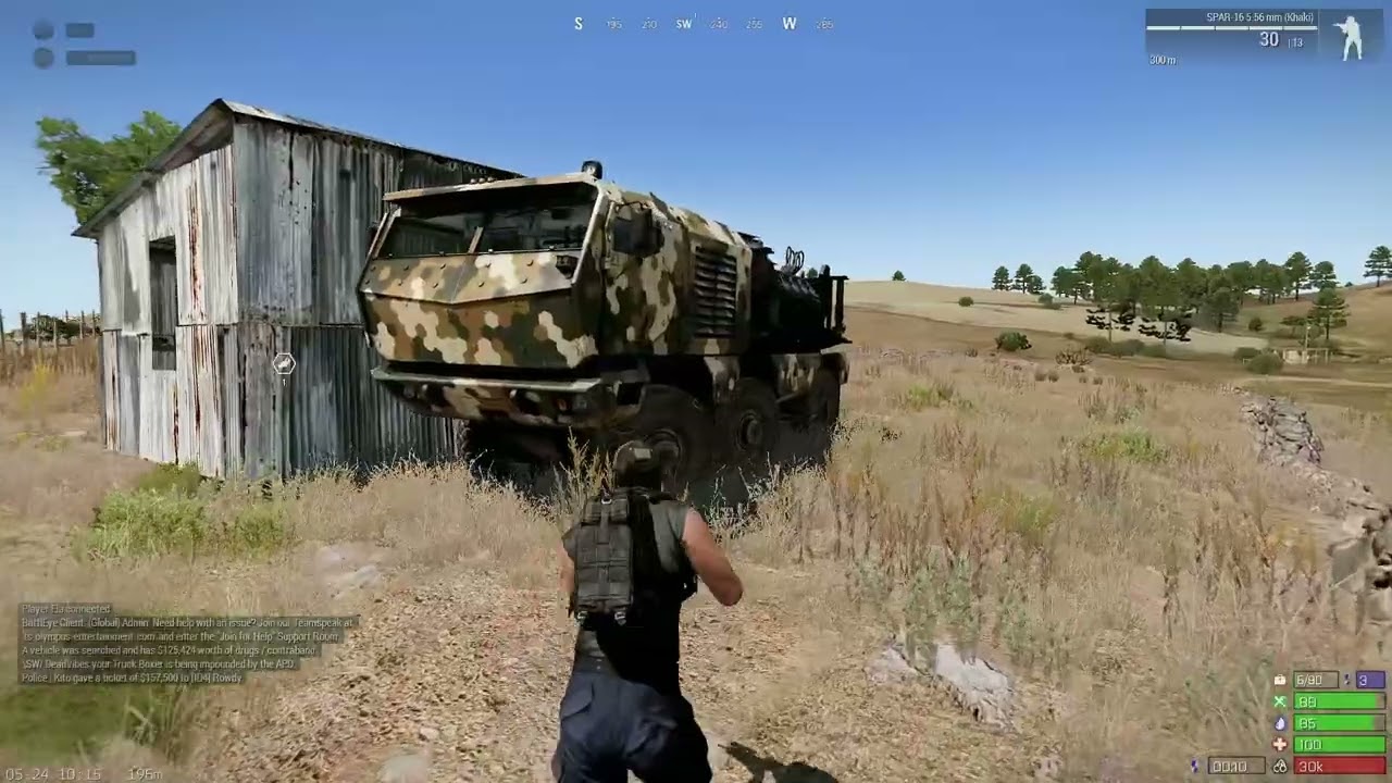 WAR POINT FARMING - Arma 3 Altis Life Montage