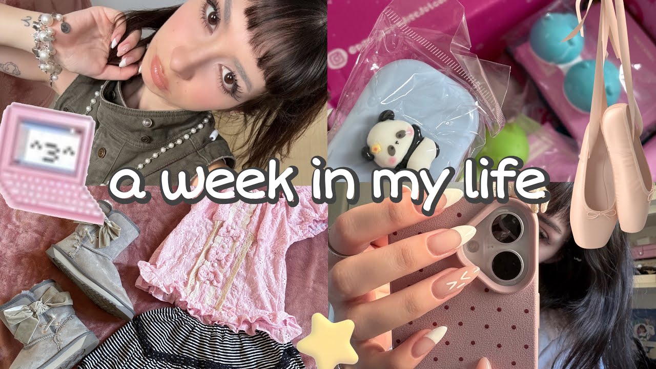 daily routine vlog ♡.⁺࿐˚･ japan haul, ballet class, new nails, women’s day reflection 