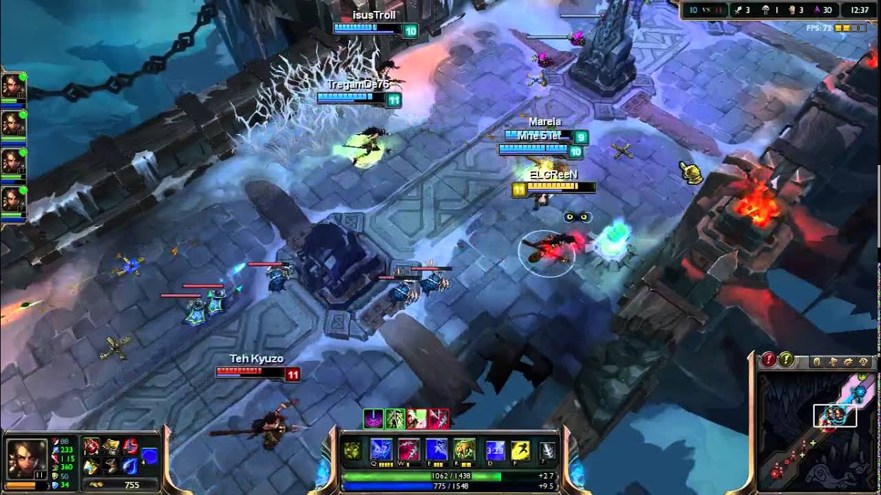 One For All: Mirror Mode #9 (5 Nidalee vs 5 Nidalee) (League of Legends)
