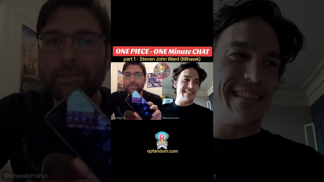 One Piece - One Minute Chat with Mihawk live action actor Steven John Ward!
