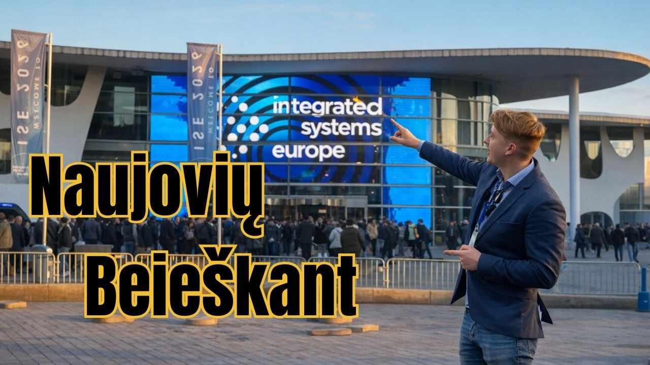 ISE Paroda Barselonoje, ar radome kažką įdomaus? Eltis LT