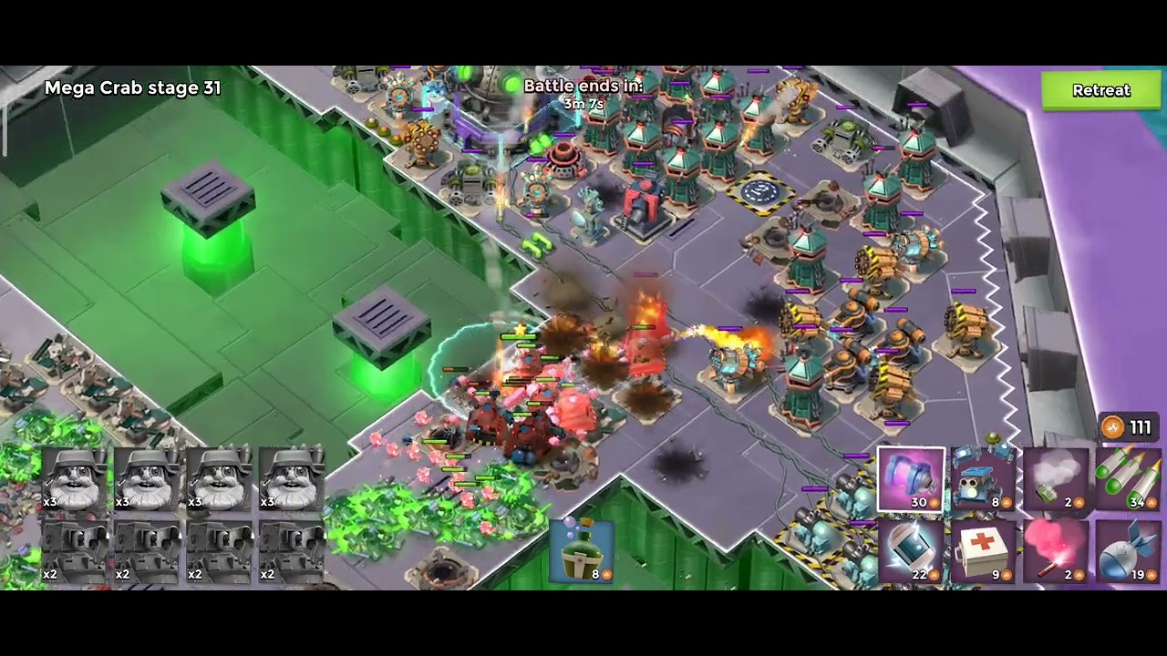 22.04.23 - Boom Beach - Mega Crab - stage 31 - April 2022