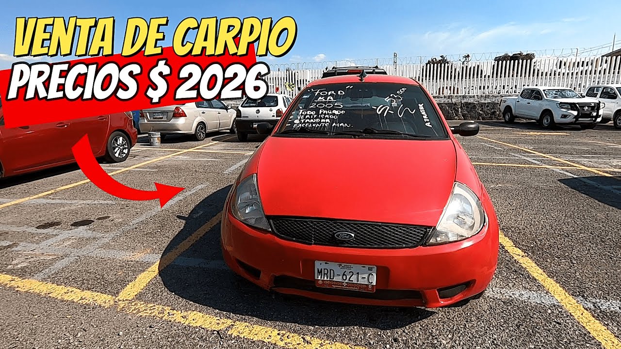 venta de Carpio tianguis de autos usados as&iacute; est&aacute;n los precios en el 2026 cotiza los precios 💲 &iexcl;&iexcl;&iexcl;
