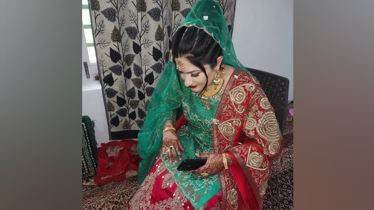 Stunning kashmiri brides🔥7 days look