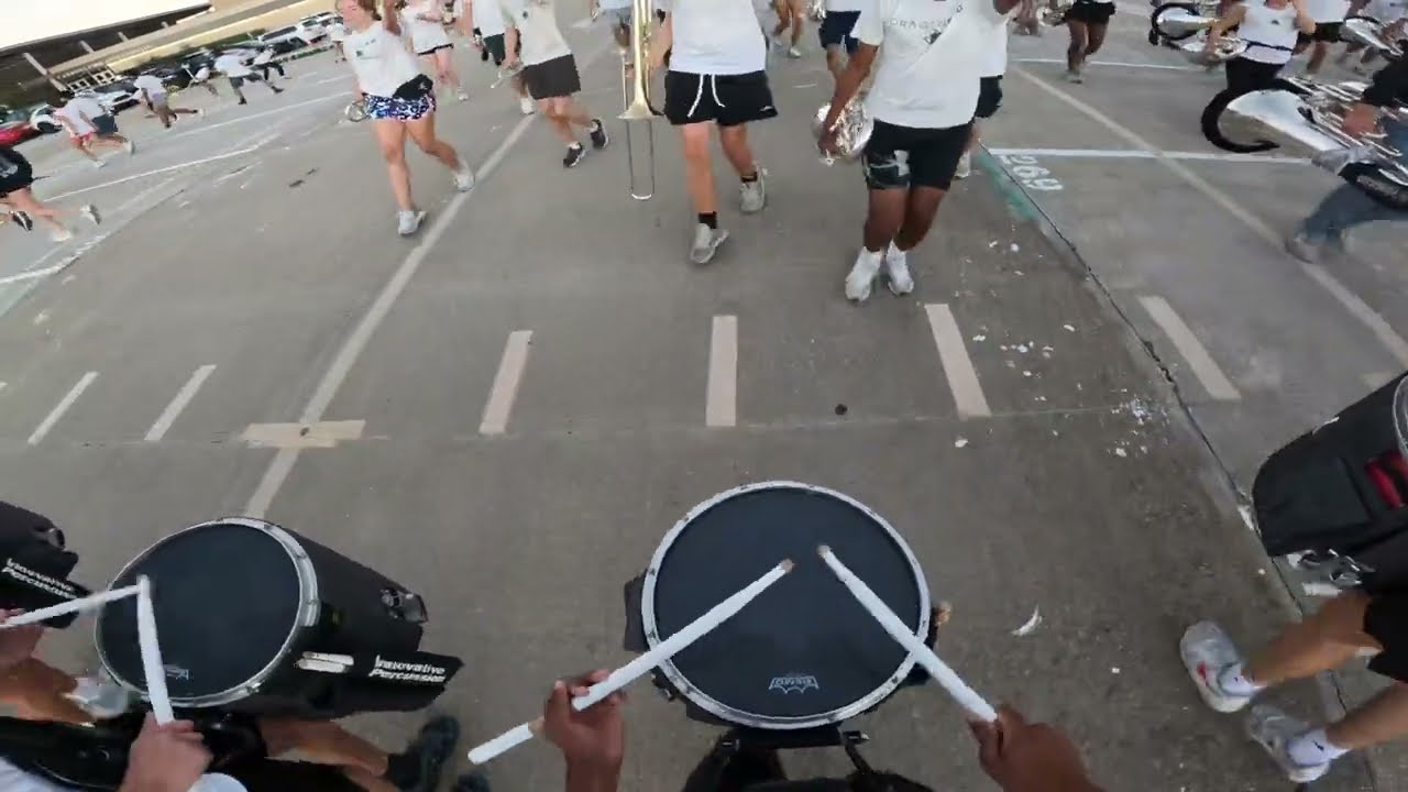 Southlake Carroll 2024 Center Snare POV - Aquarium