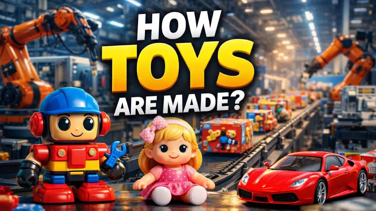 How Toys Are Made | Inside a Modern Factory 🧸🏭