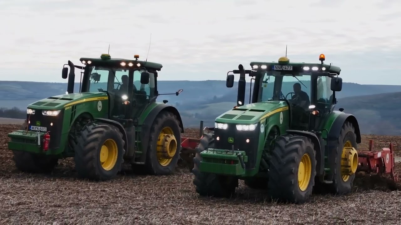 TR and Associates Ltd. — Полное расслабление! John Deere 8320R + John Deere 8370R