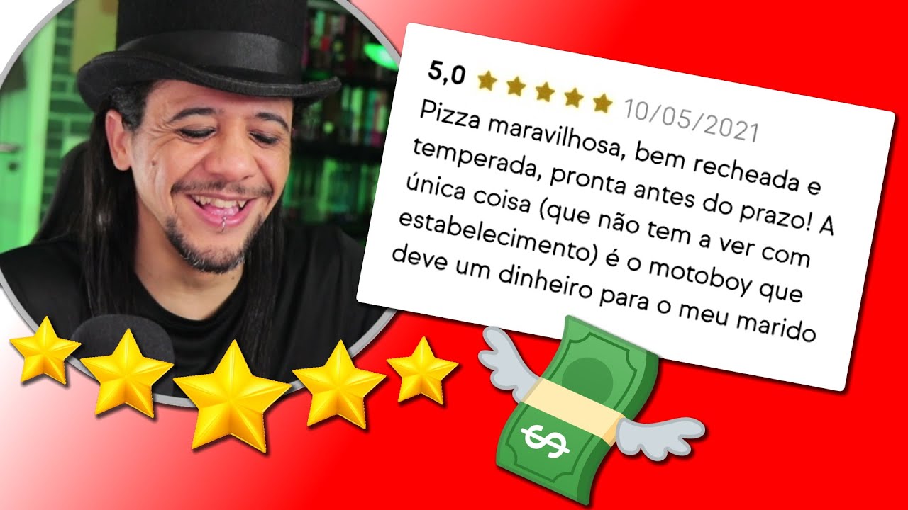 PIORES AVALIAÇÕES DO IFOOD - ENTREGADOR CALOTEIRO
