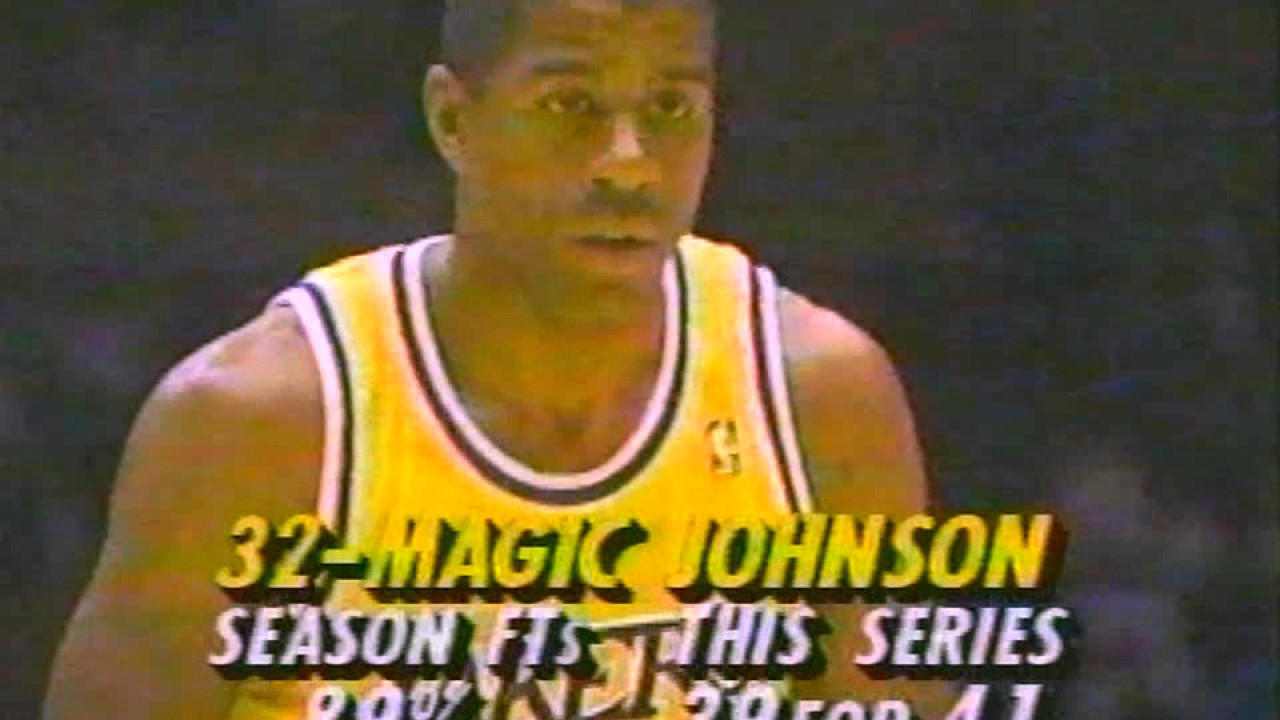 Magic Johnson - 43/10/6, Gm 4 and 43/7/8, Gm 5 vs. Suns (1990 Playoffs)