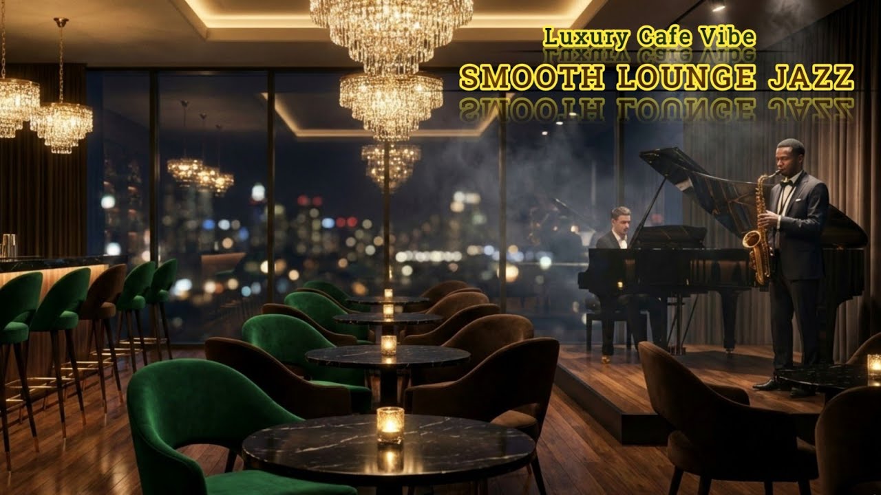 Smooth Jazz Lounge | Cozy Cafe Background Music for Work, Study & Relax