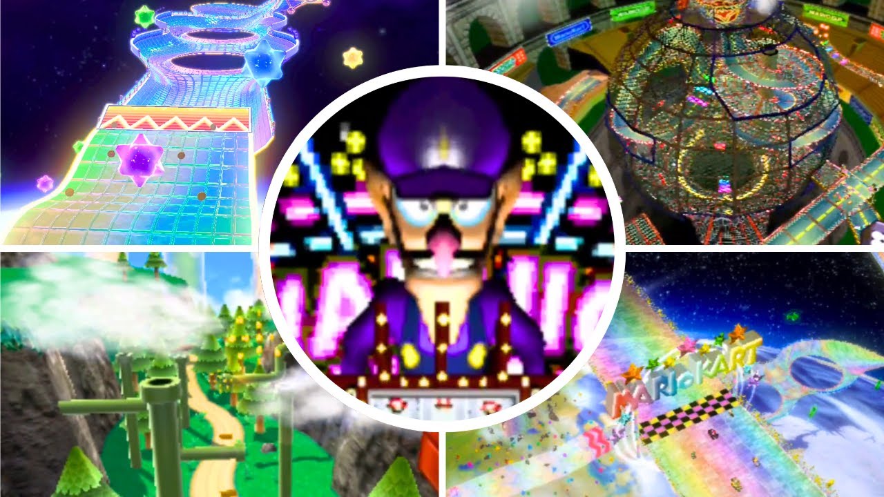 Evolution of the Longest Tracks in Mario Kart (1992 - 2025)