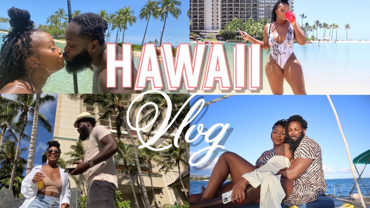 HAWAII VLOG|BAECATION| TRAVEL WITH US!|IT GETS CRAZY|LIT🔥|HIKING| CLIFF JUMPING|LUAU| ALMOST DIED!