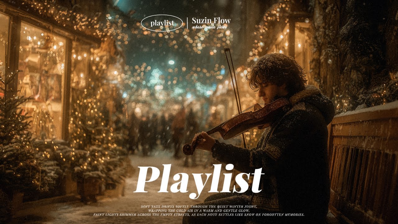 [Playlist] Christmas 감성으로 포근해지는 카페 음악 🎧 | R&B · Pop · jazz · lo-fi 플레이리스트모음