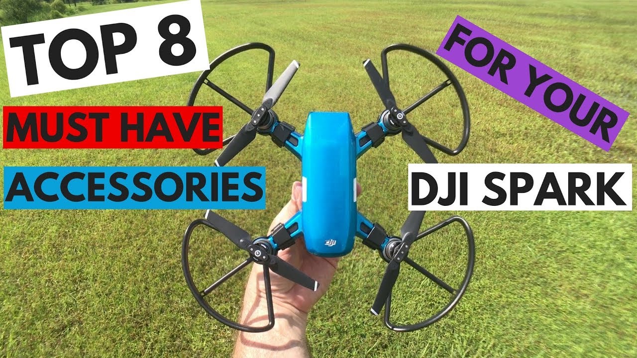 Top 8 Must Have Accessories For The DJI Spark